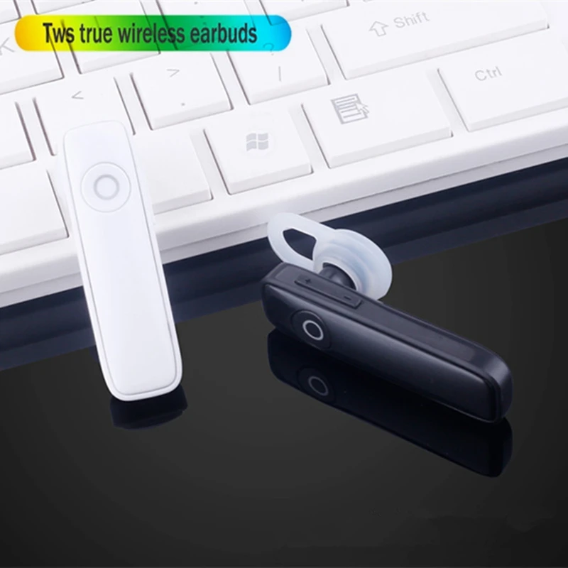 

M165 Earphone Wireless Bluetooth Handsfree Cordless One side Earbuds Business headphones For Iphone
