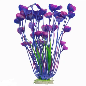 

Decorations Underwater Home Display For Fish Tank PVC Easy Clean Landscape Aquatic Accessories Non Toxic Artificial Plant