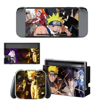 

NARUTO Nintendoswitch Skin Stickers Switch Sticker Compatible with Nintend Switch Console,Joy-Con, Controller