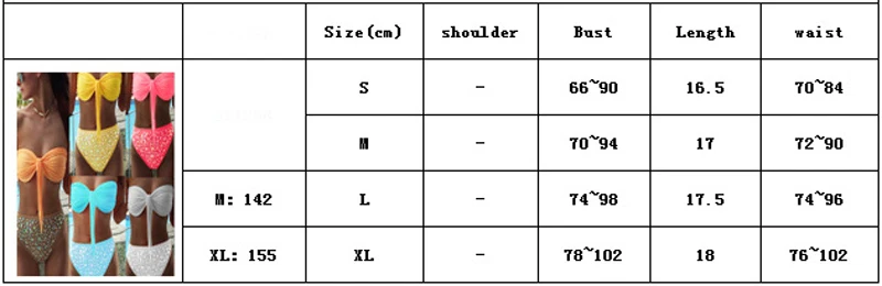Женский сексуальный Алмазный бикини со стразами набор модный праздничный без бретелек пляжный купальник купальный пляжный бикини комплект из двух предметов