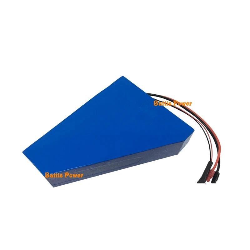 72v 20ah lifepo4 треугольная аккумуляторная батарея с BMS без литий ионный аккумулятор для 72v 1500w 3000w электрический велосипед Скутер+ 5A зарядное устройство+ сумка