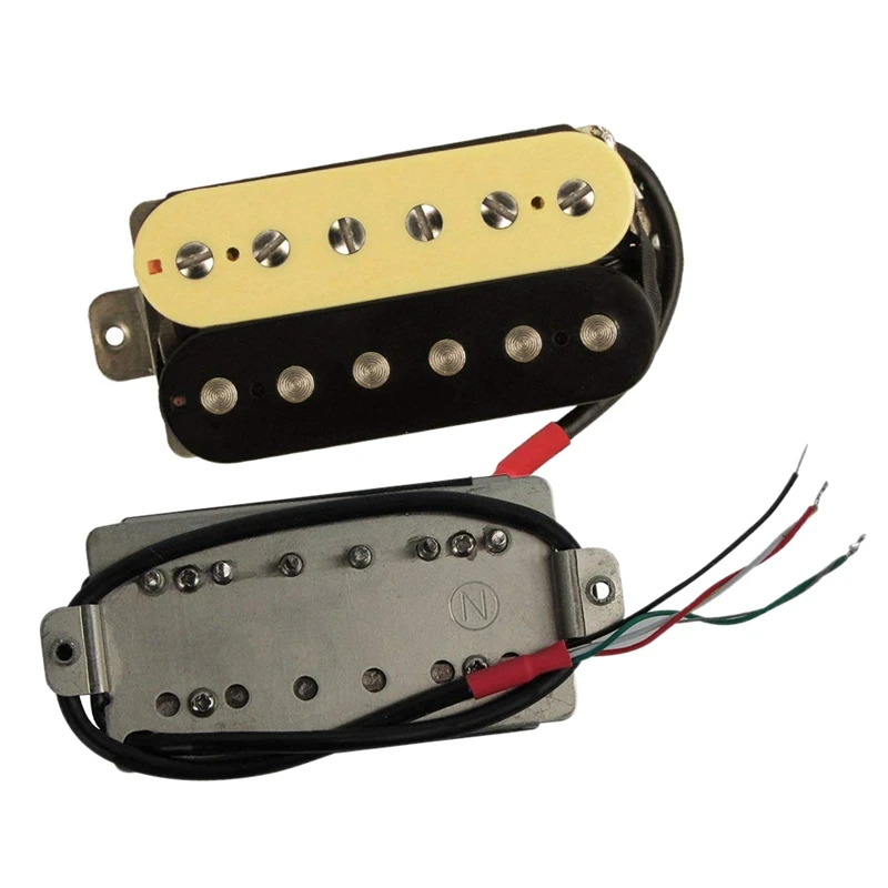 Новая Электрогитара хамбакер звукосниматели Alnico V Pickup(Зебра+ черный