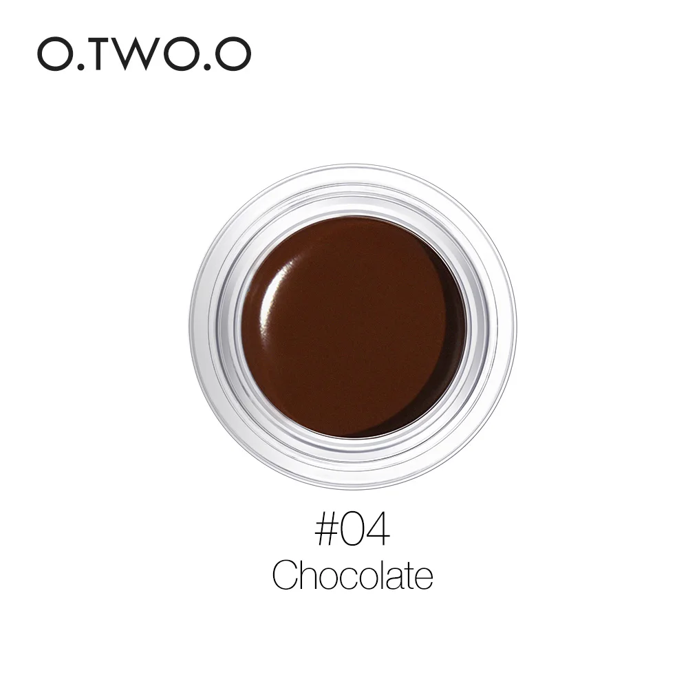 O. TWO. O гель для бровей 6 цветов maquiagem Professional completa воск для грима бровей - Цвет: 04