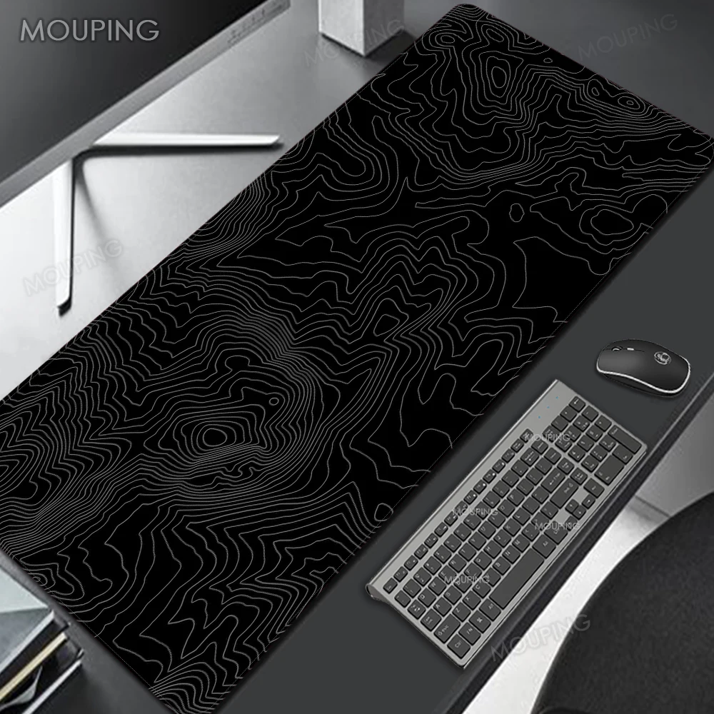 Mouse Pad Art Mouse Mat Computer Personalized Strata Liquid Topographic