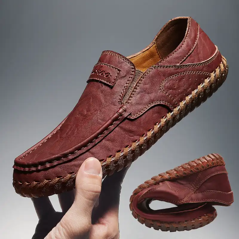 soft leather casual shoes