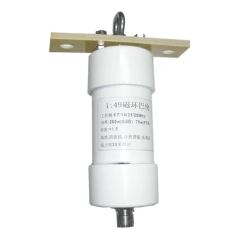 

1 :49 Balun netic Ring Balun 200W SSB 70W FT8 Sealed Bag Packaging Four-Band Debugging-Free