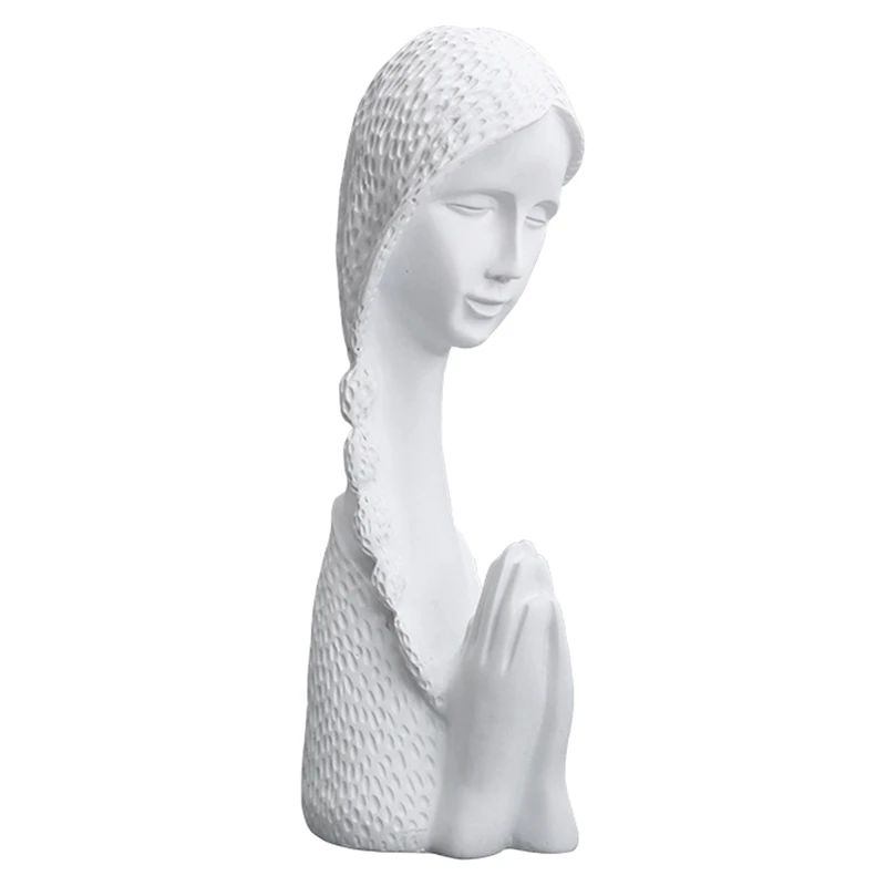Prayer Girl Angel Resin Living Room Desktop Decoration Statue Gift Collection Commemorative | Дом и сад