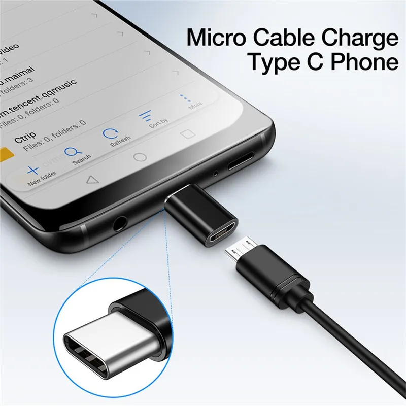 USB C адаптер типа OTG C кабель зарядного устройства микро-usb конвертер для Macbook Pro samsung Galaxy S10 S9 huawei mate 30 Xiaomi