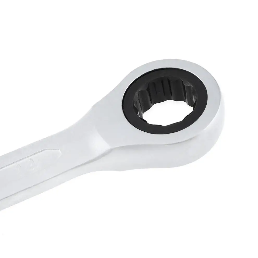 9 шт./лот 8-19 мм Профессиональный гаечный ключ набор гаечных ключей Набор зубчатых колец гаечный ключ для установки/обслуживания хром-ванадиевый