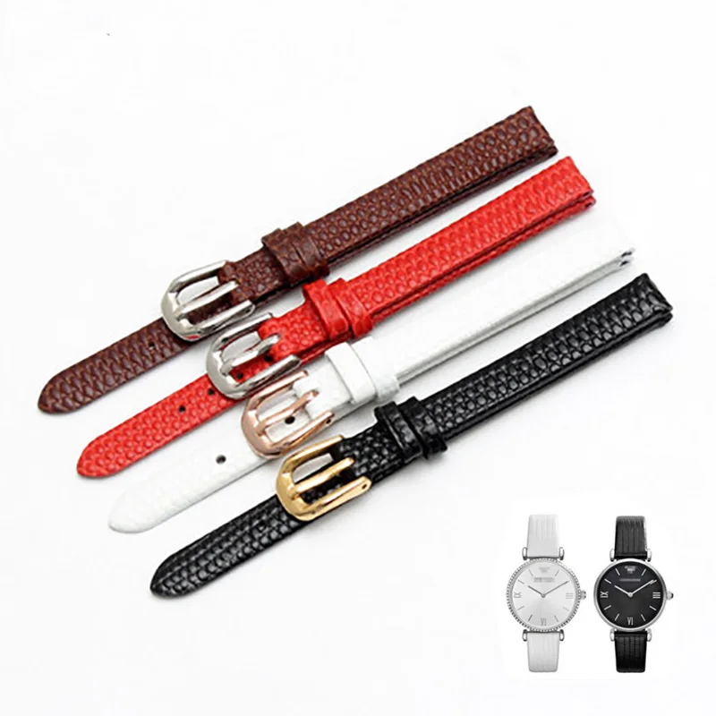 Cinturino Donna Rosa Cinturino Orologio Vera Pelle WOCCI Per Donna - Diverse Misure (8mm-22mm), Colore Rosa Cinturino Razza - Foto 8