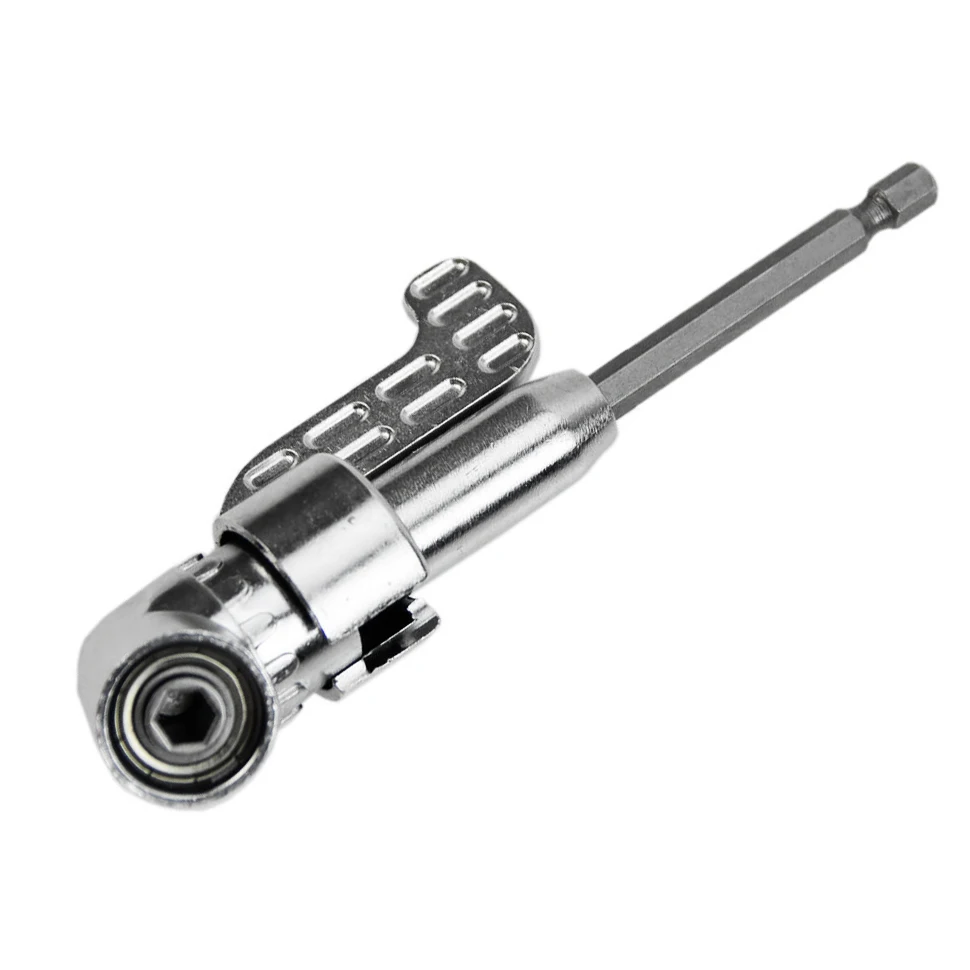 Realmote 360 Degree Adjustable Screwdriver Angle Bit Drivers Adapter Thumb Head Power Drill Dremel Accessories