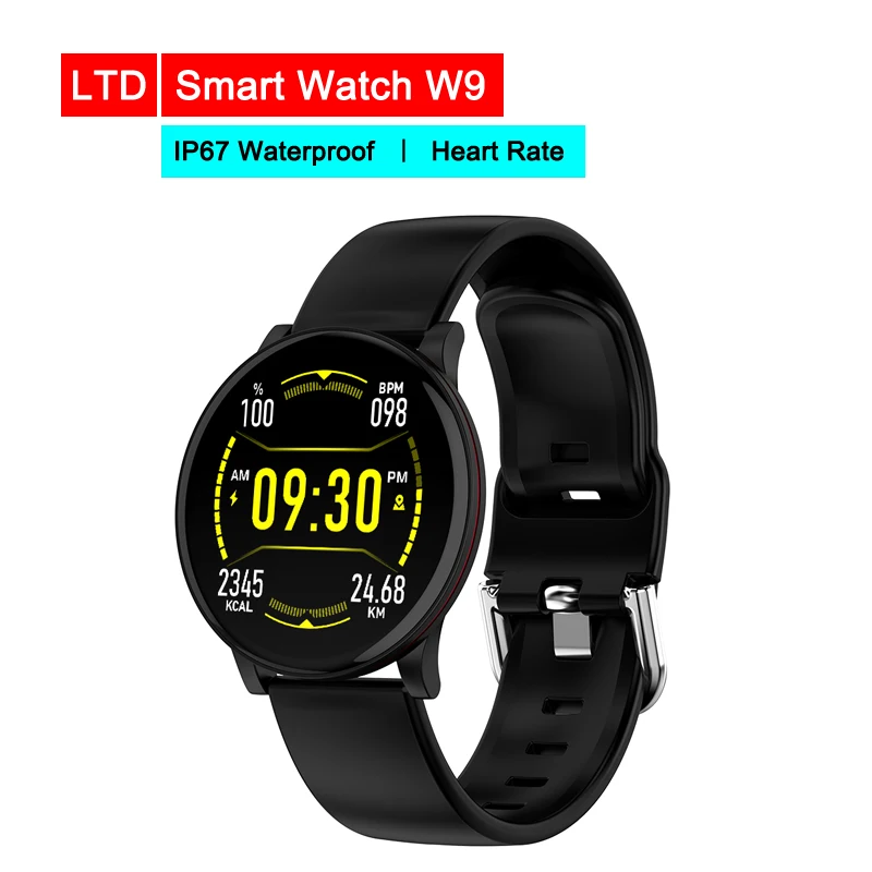 

Smart Wristband W9 Smart Watch Bracelet Sports Fitness Blood Pressure Heart Rate Call Message Reminder Android Pedometer Band