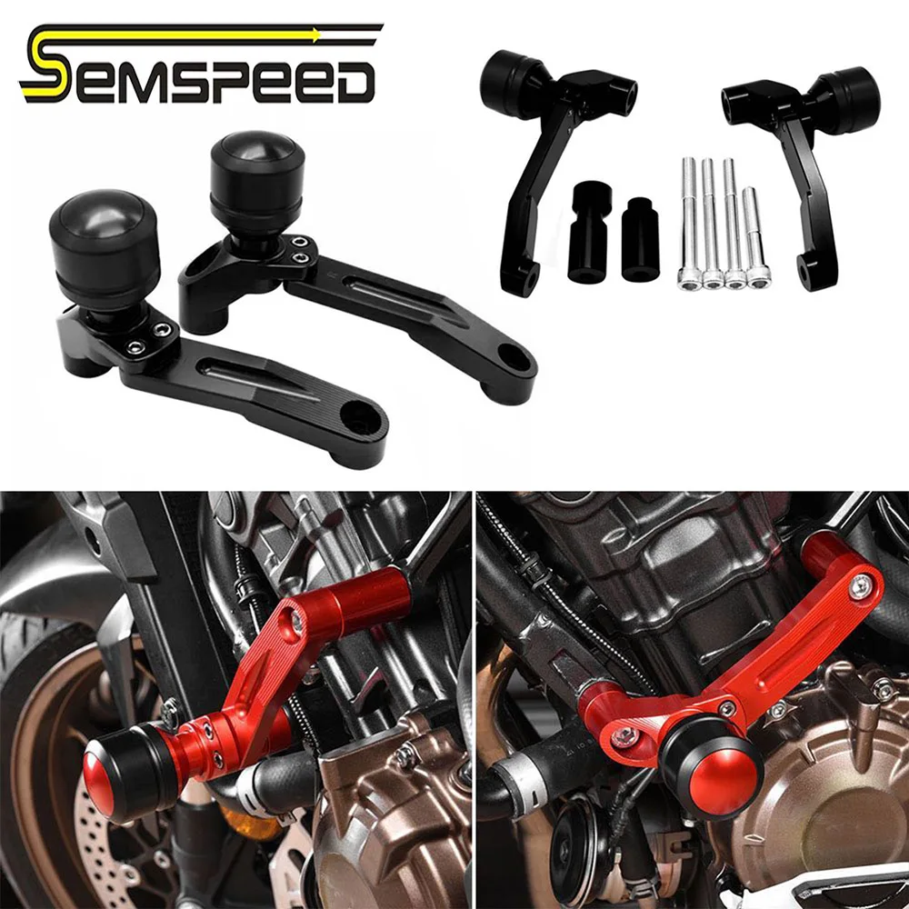 Защита от падения двигателя SEMSPEED CNC для мотоцикла HONDA CB650F CB 650F CB650R 650R 2014 2018 2019