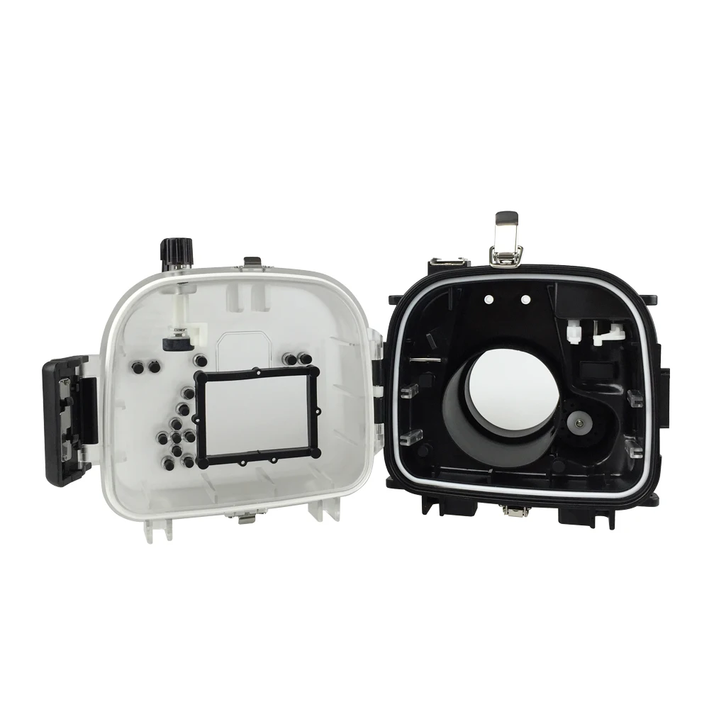 캐논 550D용 Seafrogs 카메라 하우징 105mm 방수 카메라 케이스 가방 다이빙 사진 장비