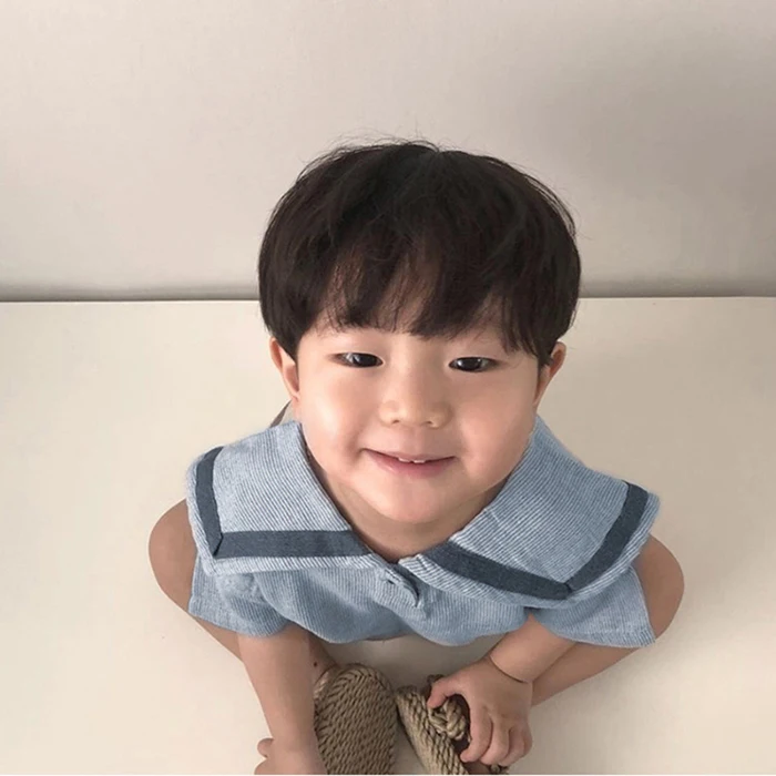 baby outfit matching set Summer Newborn Baby Girls Boys Clothing Set Korean Style Navy Collar Short Sleeve T-shirt+Shorts Set Kids Clothing Suit baby outfit matching set