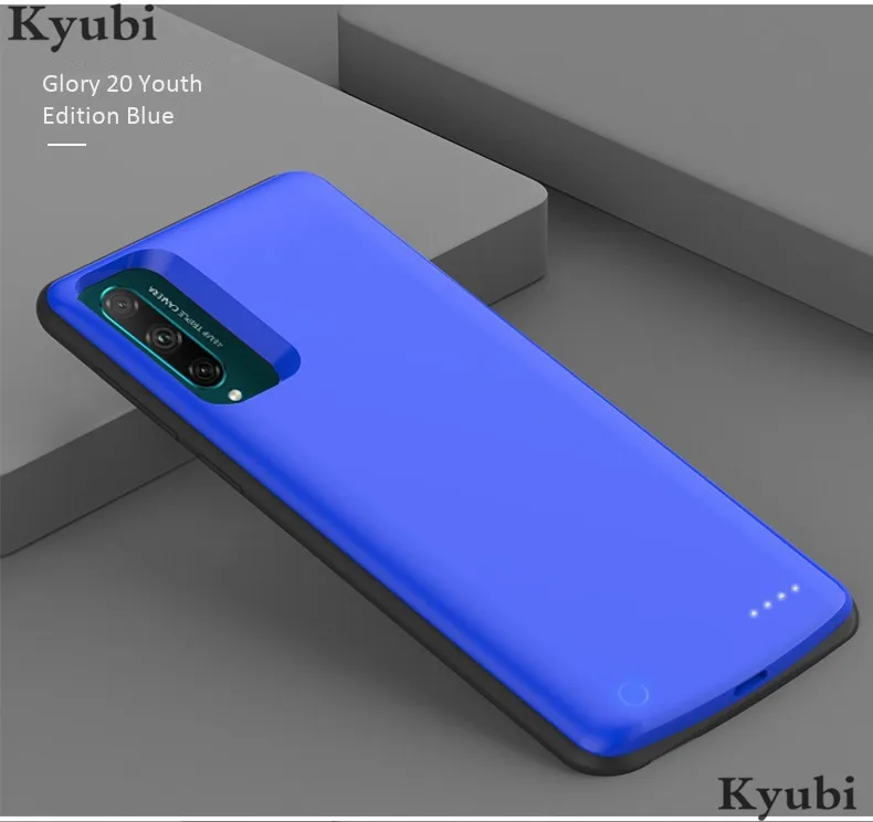 6500 мАч чехол для зарядки аккумулятора для huawei Honor 20 Lite внешний портативный беспроводной зарядный чехол для huawei Honor 20 Lite