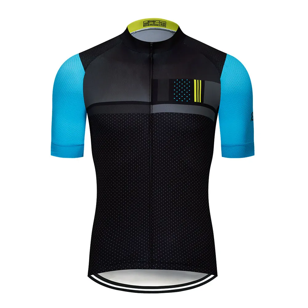 1 Майки для велоспорта летняя одежда для велосипедных гонок Ropa Ciclismo с коротким рукавом mtb футболка для езды на велосипеде Maillot Ciclismo - Цвет: 1