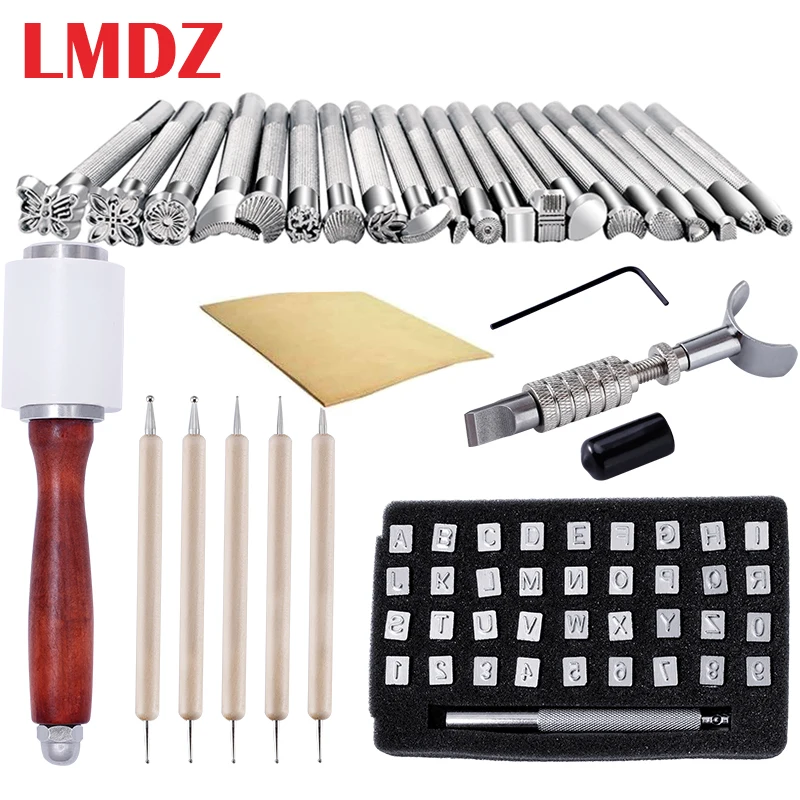 LMDZ Leather Working Tools Leather Embossing Tools Leather kits for
