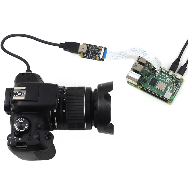 Adaptador Hdmi para Csi para Raspberry pi Suporte para Câmera 1080p 30fps 4b 3b Mais 3b Compatível - Imagem 6