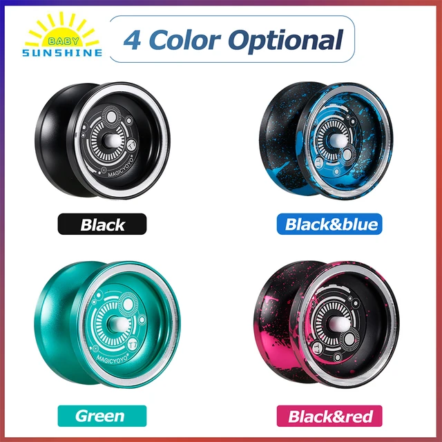 MagicYoyo T7 Responsive Yoyos for Kids Beginner Yoyo with Narrow Bearing Steel Axle Aluminum Alloy Body Looping Play Classic toy 1