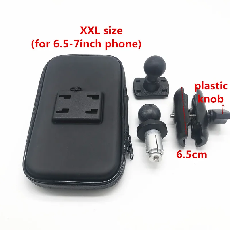 6.5cm arm kit Держатель для телефона в вилка стержневой кронштейн мотонавигатор кронштейн для Yamaha YZF R1 2002- R6 2006- R1M 2007 2008 - Цвет: 6.5cm arm kit