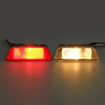 

1PCS Rear Bumper Tail Light Red Fog Lamp Brake Center Reflector For Nissan X TRAIL T32 Rogue 2014 2015 2016 2017 2018 with bulbs