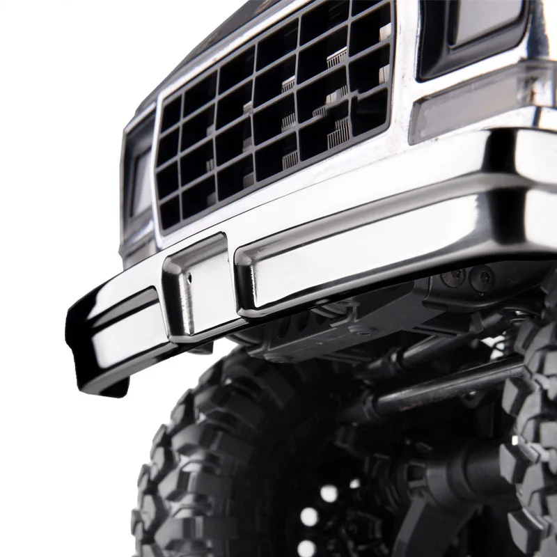 Для TRx4 из нержавеющей стали Бампер анти-столкновения Бар Кронштейн для 1/10 RC TRAxxAS TRx-4 Ford Bronco