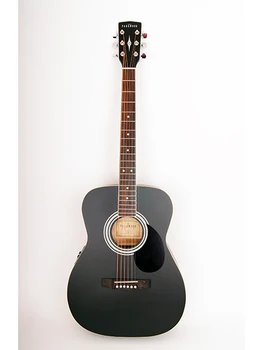 

Pf51e-bks electro-acoustic guitar with case, Parkwood