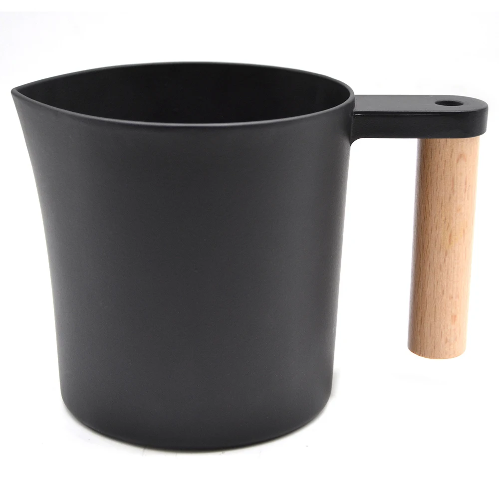 

1L Candle Melting Pot Wax Melting Cup Aluminum Wax Melting Pot DIY Candle Making Pouring Pot With Wooden Handle