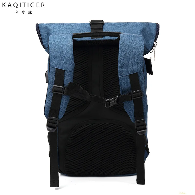 

New Style Oxford Cloth Backpack Men's Fashion And Personality Backpack Casual USB Charging Backpack