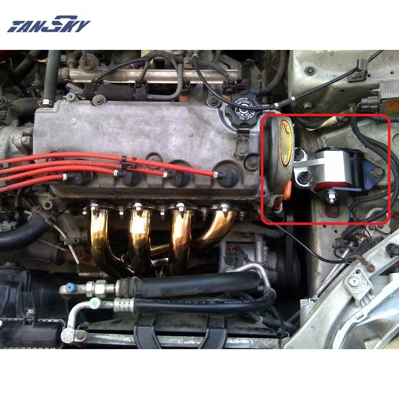 Алюминий двигателя замены креплений на доску для серфинга 92 95 HONDA EG CIVIC D16 B16 B18 B20