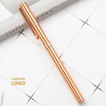 

Personalized Customized Logo Pen Metal Custom Ballpoint Pen for Writing 0.7MM Refill Gift Stationery Office School Supplies
