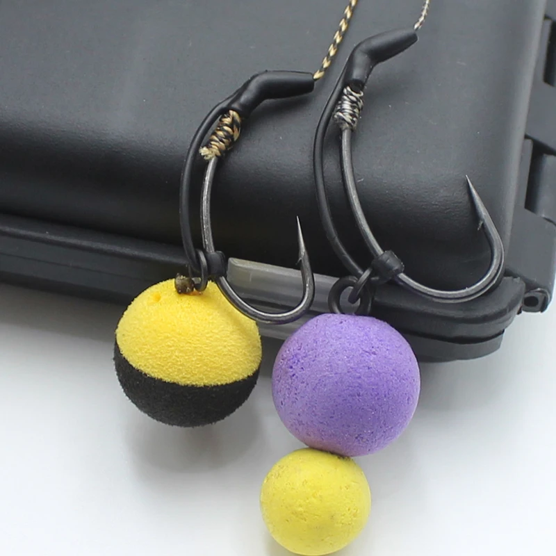 10PCS Carp Bait Pop Up Boilies Connection Accessories for Fishing Rig Hair Zig Method Feeder Tackle | Спорт и развлечения