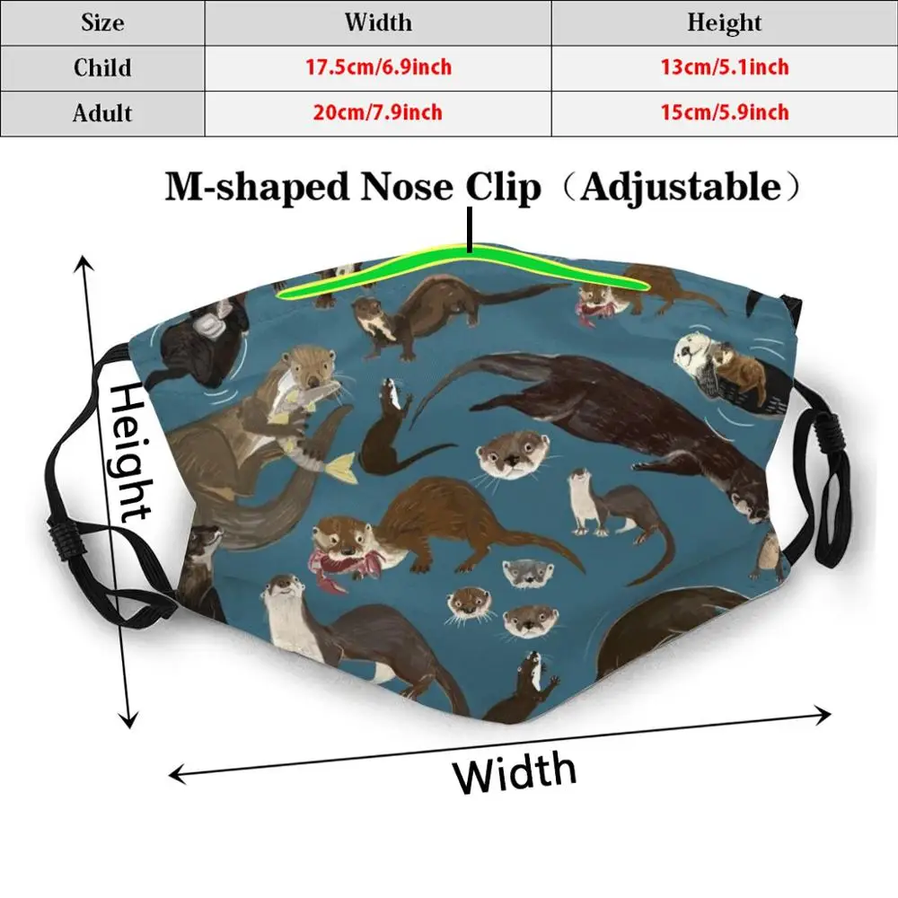 Otter Nose Face Mask
