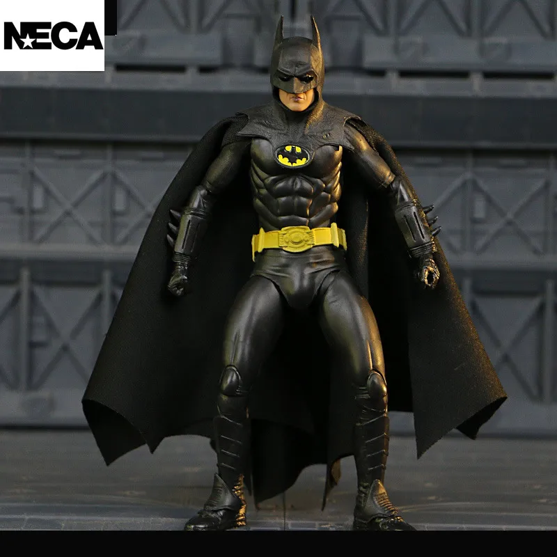 Фигурка NECA Bat Man оригинальная 15 см Майкл кэйтон 25-я годовщина 1989 карточки