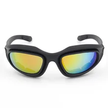 Четыре объектива Открытый Велоспорт очки CS тактические очки для мотоцикла/C5 поляризованный светильник набор