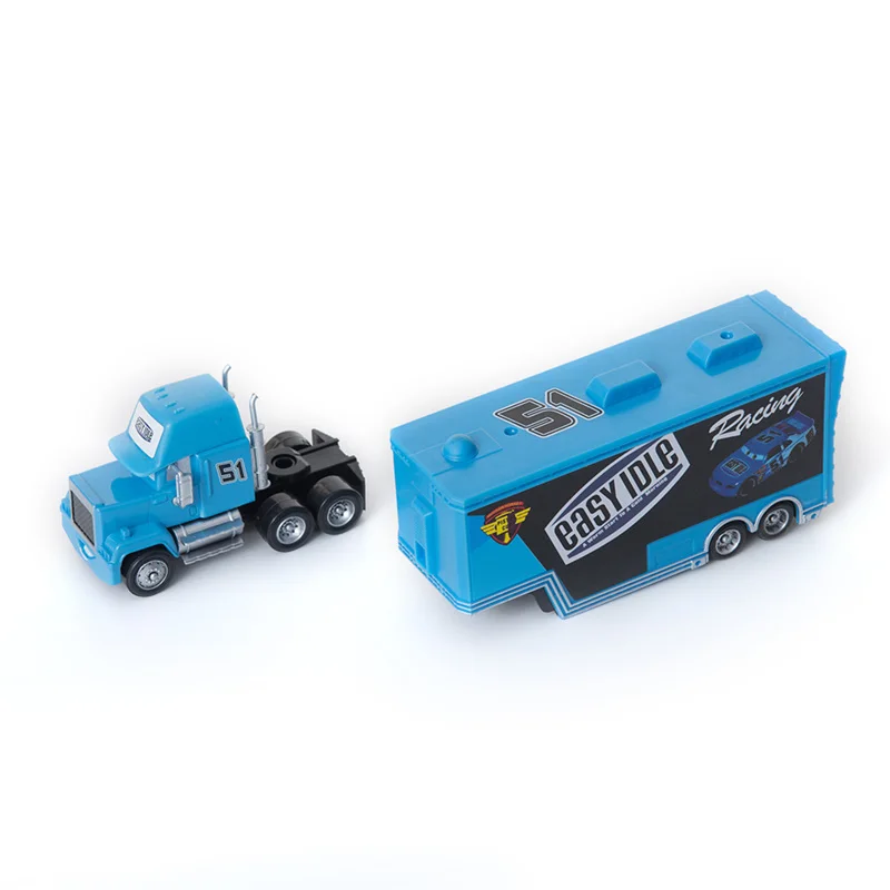 Автомобили disney Pixar Тачки 2 3 игрушки № 64 Mack Uncle Truck Lightning McQueen Jackson Storm 1:55 литой модельный автомобиль игрушки детские подарки