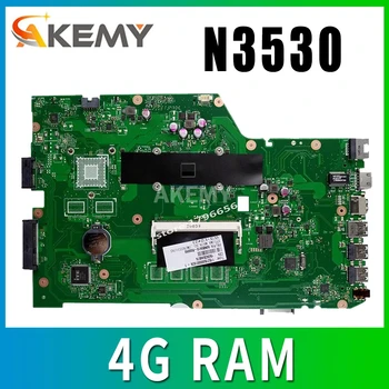 

X751MA Laptop motherboard N3530 4 cores rev2.0 for ASUS k751M K751MA R752M R752MA X751MJ X751MD Test mainboard motherboard