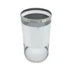 New Hookah Wind Cover Metal Mesh Design Large Small Shisha Accessories Black Silver Available 5