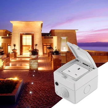 

Voice Control Smart Socket Basic Portable Wireless WiFi Home Waterproof Timing Accessories APP Outdoor Adapter Durable Indoor