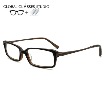 

Women Or Men Acetate Glasses Frame Eyewear Eyeglasses Reading Myopia Prescription Lens 1.56 Index G3028