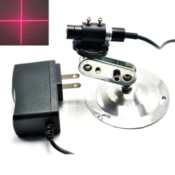 

650nm 80mw Red Laser Cross Beam Module Photogravure / Sewing Machine Positioning 5V 12X55mm