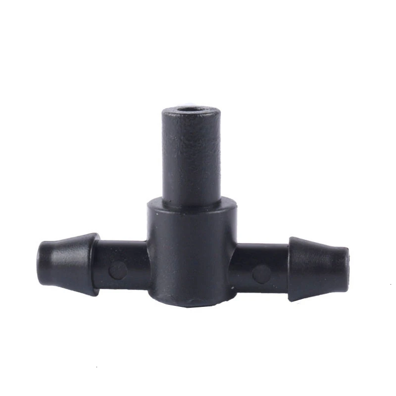 20Pcs Barbed 3-Way TEE T-shaped Connector 1/4 Inch Hose Garden Lawn Watering Irrigation Connector 4/7 Mm Hose Connector - Цвет: Connector2