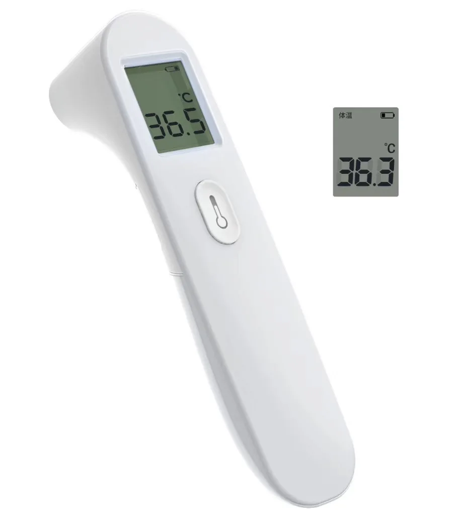 

Baby Thermometer Abs Accurate Infrared Digital Lcd Body Measurement Forehead Ear Non-Contact Adult Body Thermometer Gun