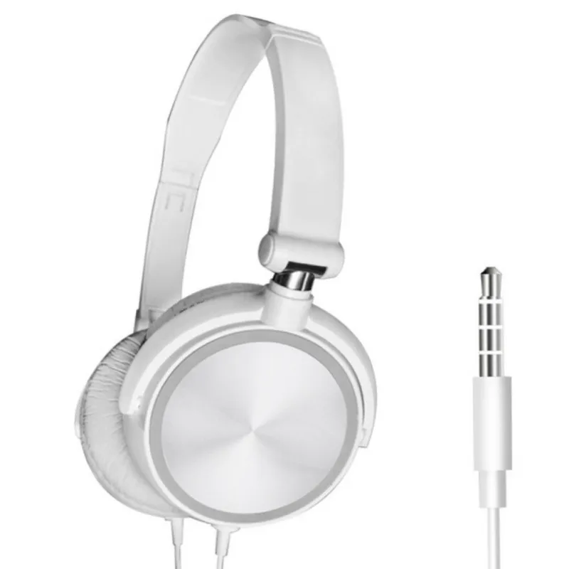 

New Wired Headset Over Ear HiFi Sound Music Stereo Earphone With/Without Microphone For Games/Computer/Phone