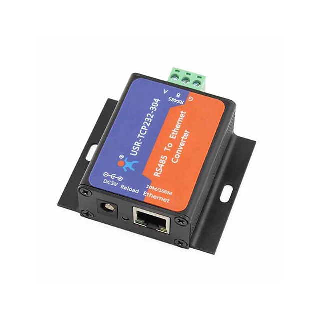 

A15-- USR-TCP232-304 RS485 to Ethernet serial port server TCP / IP networking communication equipment.