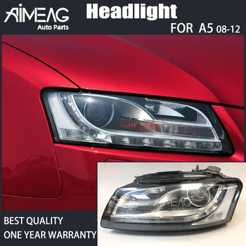 

Made forAudi A5 2008 2009 2010 2011 2012 LH Left Xenon LED Headlight OEM