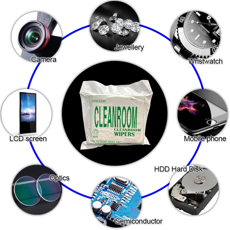 Wholesale 1009 Series 100% Polyester Cleanroom Wipers for Class 100 Environments – Ideal for Semi-conductor, TFT LCD, PCB Cleaning Description Image.This Product Can Be Found With The Tag Names Cleanroom wipers class, Computer cleaners, Computer Office