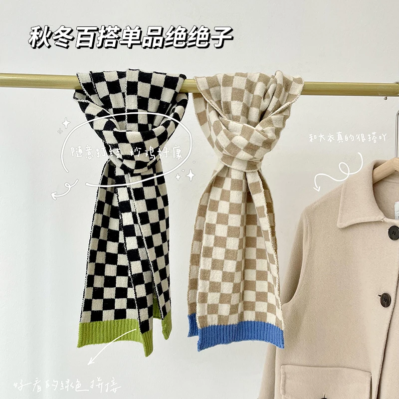 Рисунок 2 - Осенне-зимний женский шарф вязаный