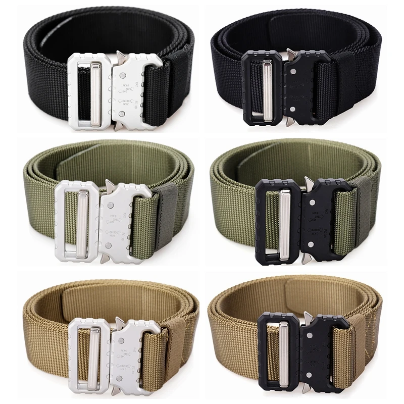 CHAOREN Ceinture Homme Tactique, Ceinture Elastique Nylon avec Boucle